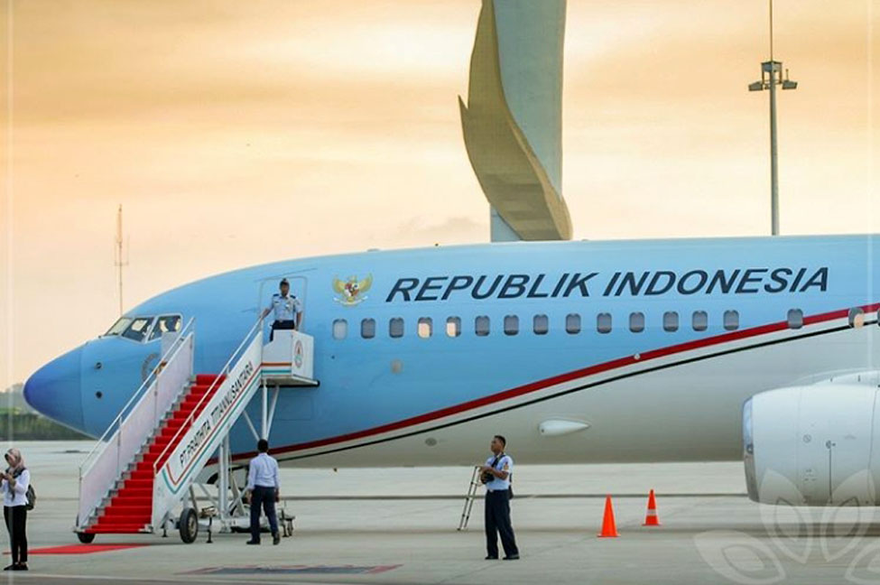 BIJB Jokowi Pesawat Kepresidenan Oki