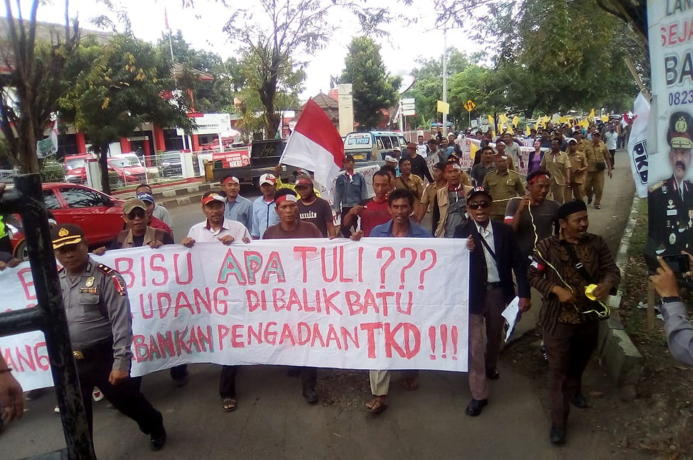 Demo BPN Indramayu