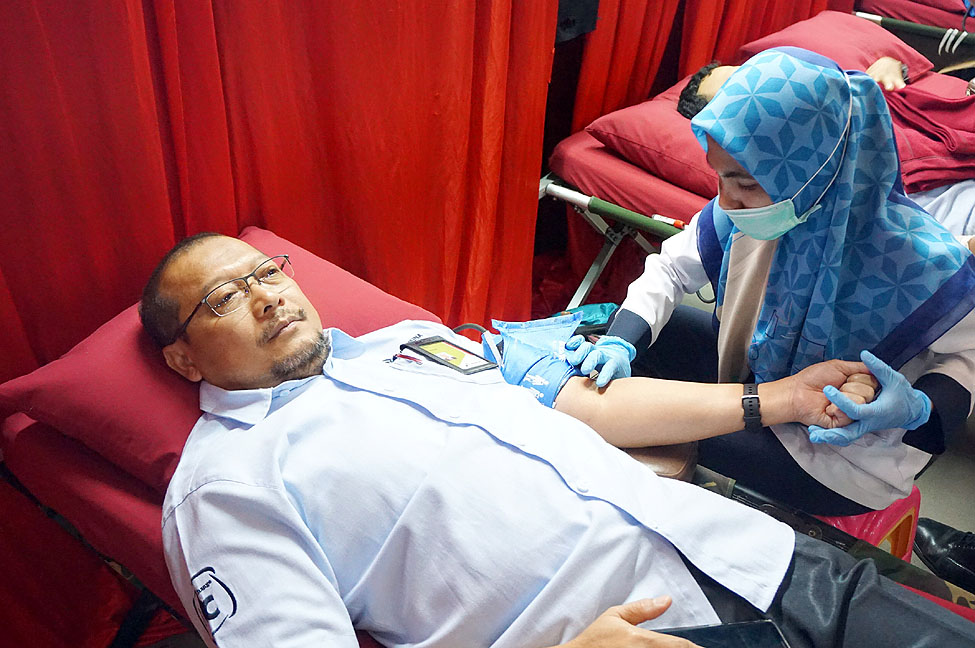 Donor Darah Pertamina RU VI Balongan (2)
