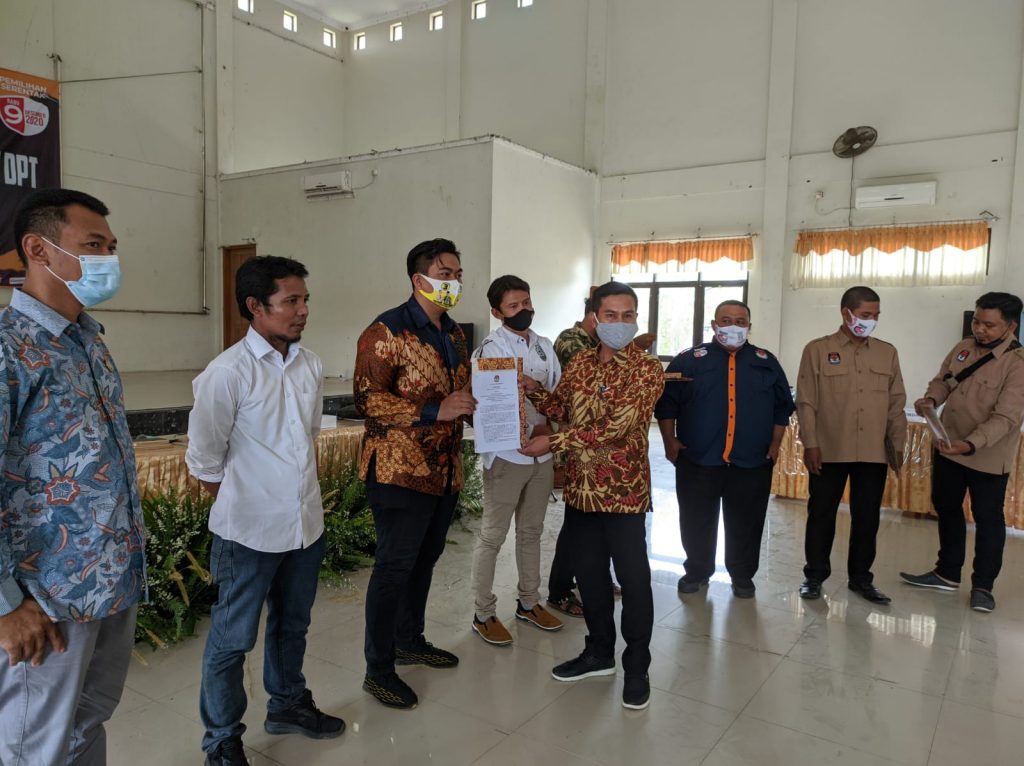 Penetapan DPT Pilkada Indramayu 2020 oleh KPU Kabupaten Indramayu, Kamis (15/10/2020). (Safaro/IJNews)